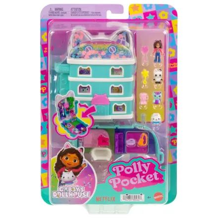 Polly Pocket Gabbys Dollhouse truhlica hrací set produktová fotografia