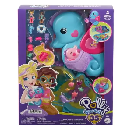 Polly Pocket Seahorse puzdro v tvare kabelky playset produktová fotografia
