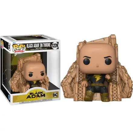 Black Adam POP! Deluxe Vinyl Figúrka Black Adam na tróne 9 cm termékfotója