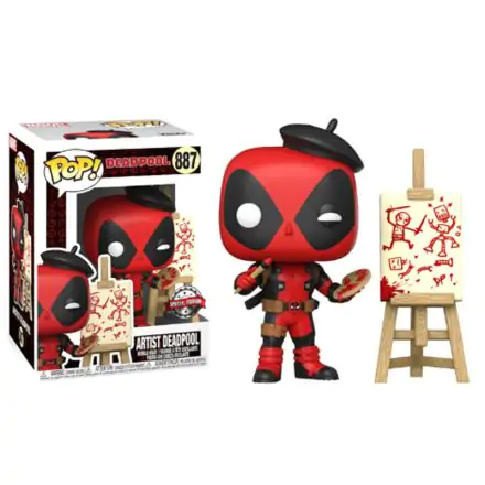 Marvel Deadpool 30th Anniversary POP! Vinyl Figúrka Umelec Deadpool 9 cm produktová fotografia