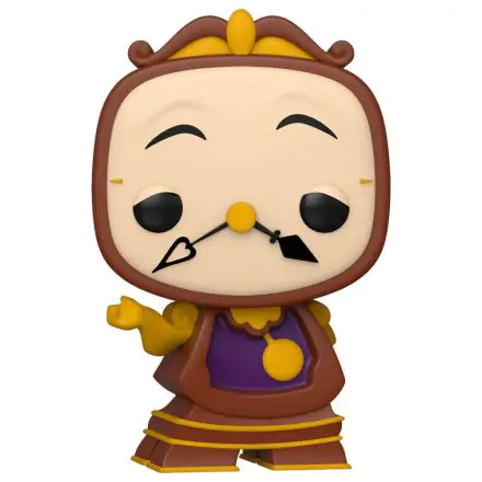 Beauty and the Beast POP! Movies Vinyl figúrka Cogsworth 9 cm termékfotója