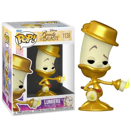 Disney Beauty and the Beast POP! Movies Vinyl Figúrka Lumiere 9 cm termékfotója