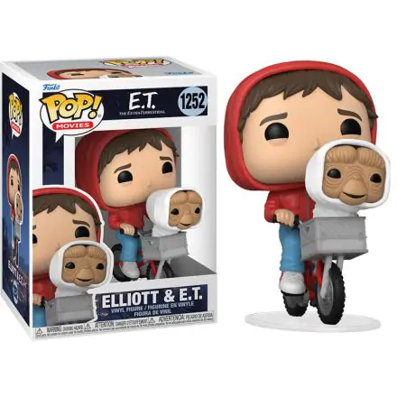 E.T. the Extra-Terrestrial POP! Vinilová figúrka Elliot s mimozemšťanom ET v cyklistickom košíku 9 cm termékfotója