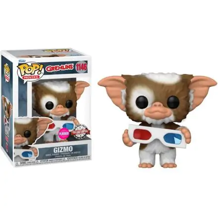 POP figúrka Gremlins Gizmo s 3D okuliarmi Flocked Exclusive termékfotója