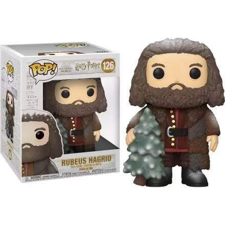 Harry Potter Super Sized POP! Vinylová figúrka Holiday Rubeus Hagrid 15 cm produktová fotografia