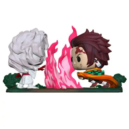 Demon Slayer POP Moment! Vinylové figurky 2-csomag Tanjiro vs. Rui 9 cm termékfotója