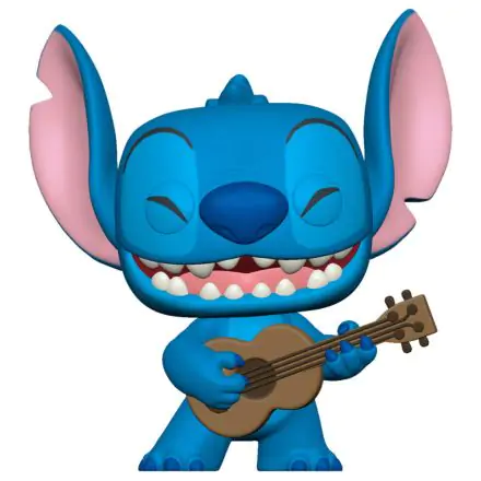 Lilo & Stitch POP! Disney vinylová figúrka Stitch ukulele-lével 9 cm termékfotója