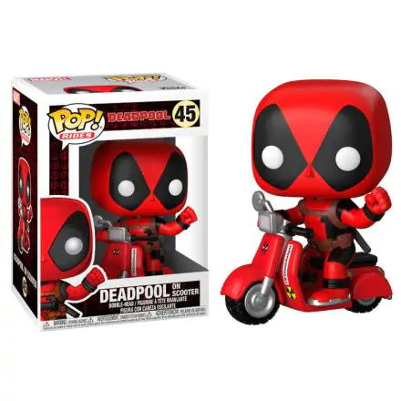 Deadpool POP! Rides Vinyl Figúrka Deadpool & Scooter 9 cm termékfotója