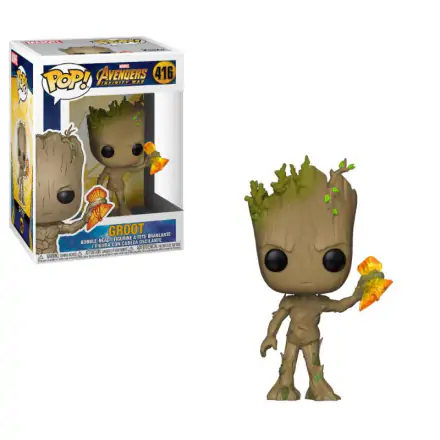 Avengers Infinity War POP! Movies Vinylová figúrka Groot so Stormbreakerom 9 cm produktová fotografia