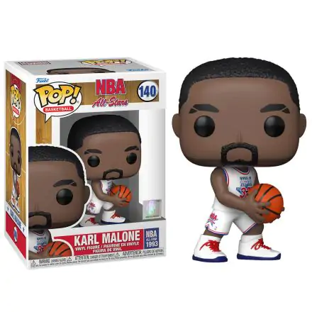 NBA Legends POP! Basketbalová vinylová figúrka Karl Malone (biela All Star uniforma 1993) 9 cm termékfotója