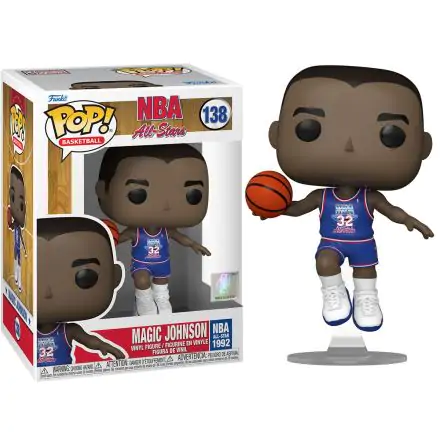 NBA Legends POP! Basketbalová vinylová figúrka Magic Johnson (Blue All Star Uni 1991) 9 cm termékfotója