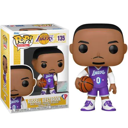 NBA Washington Wizards POP! Basketballová Vinyl Figúrka Russell Westbrook (Mestská Edícia 2021) 9 cm termékfotója