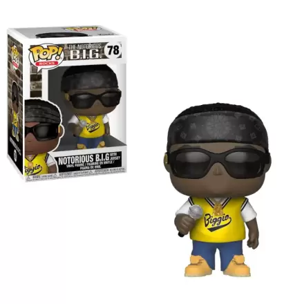 Notorious B.I.G. POP! Rocks Vinylová Figúrka Notorious B.I.G. (Jersey) 9 cm termékfotója