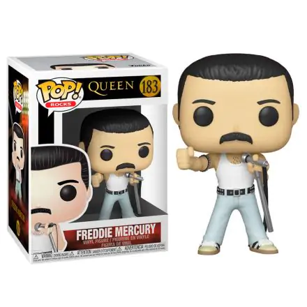 Queen POP! Rocks Vinilová figúrka Freddie Mercury Radio Gaga 9 cm termékfotója