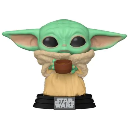 The Mandalorian POP! Star Wars Vinyl Figúrka A kisgyerek w/ Cup 9 cm termékfotója