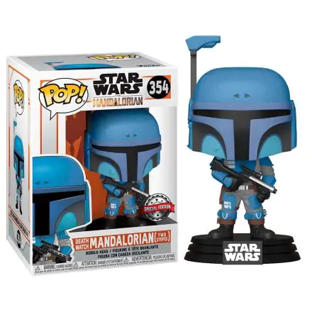 Star Wars The Mandalorian POP! TV Vinyl figúrka Mandalorián őrszem (két csík) 9 cm termékfotója