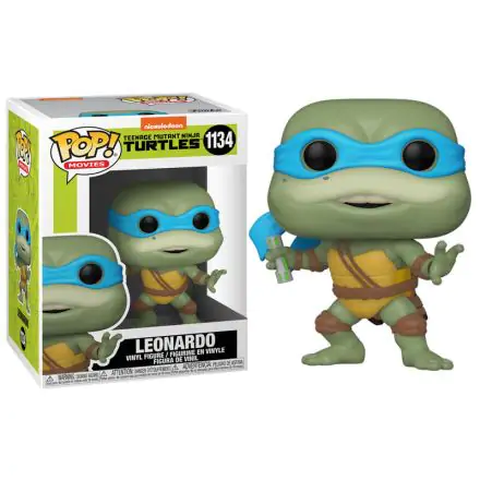 Teenage Mutant Ninja Turtles POP! Movies Vinyl figúrka Leonardo 9 cm termékfotója