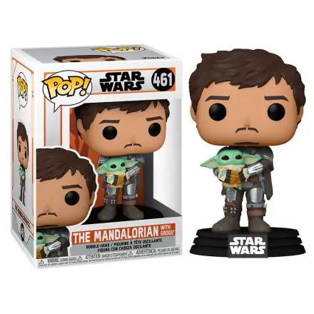 Star Wars The Mandalorian POP! TV vinilová figúrka The Mandalorian & Grogu 9 cm termékfotója