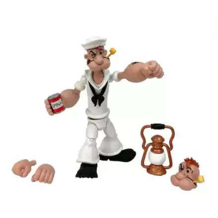 Postavička Popeye Action Figure Wave 02 Popeye White Sailor Suit termékfotója