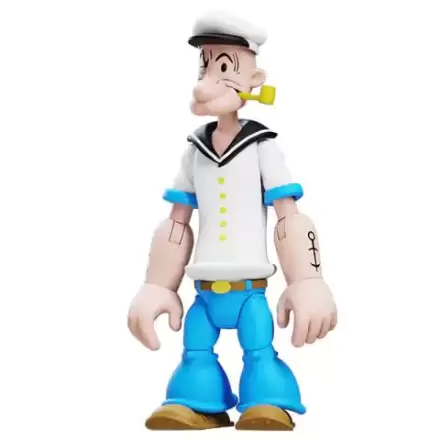 Popeye akčná figúrka 3. sorozat Popeye 1. megjelenésű fehér póló termékfotója