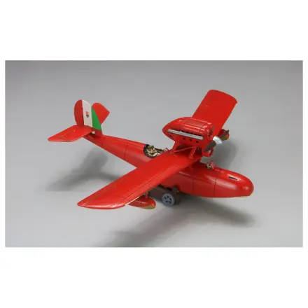 Porco Rosso modelárska stavebnica s figúrkou 1/72 Savoia S.21F Verzia 2 & Porco produktová fotografia