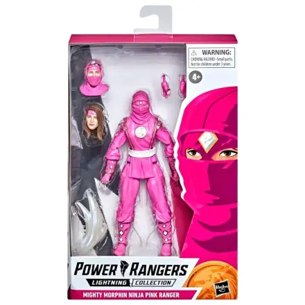 Power Rangers Lightning Collection Mighty Morphin Ninja Pink Ranger figúrka 15cm produktová fotografia
