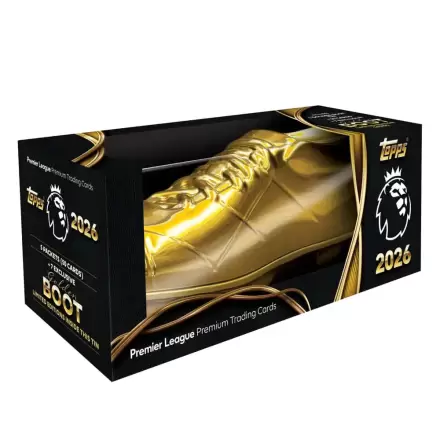 Premier League 2025/26 zberateľské karty Golden Boot plechovka produktová fotografia