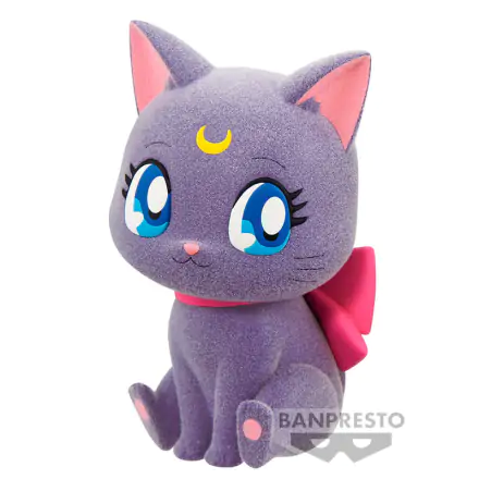 Pretty Guardian Sailor Moon Cosmos the Movie Luna Big Ribbon Fluffy Puffy figurka 7 cm termékfotója