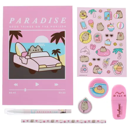 Pusheen súprava kancelárskych potrieb 7-dielna produktová fotografia