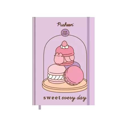 Pusheen A5 Diár 2026 produktová fotografia