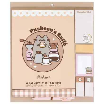 Pusheen Magnetický plánovač 2026/27 30 x 35 cm produktová fotografia