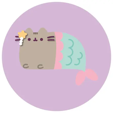 Pusheen Mermaid tvarovaný vankúš, dekoratívny vankúš produktová fotografia