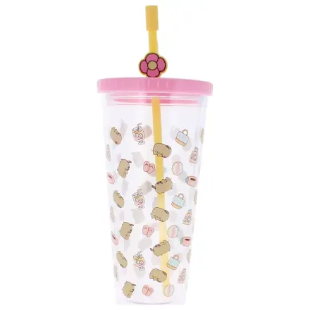 Pusheen Tumbler so slamkou 700 ml produktová fotografia