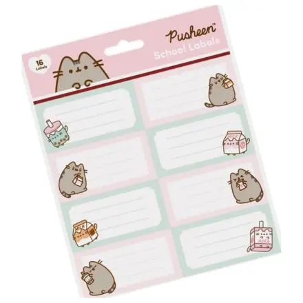 Pusheen školské štítky Sips produktová fotografia