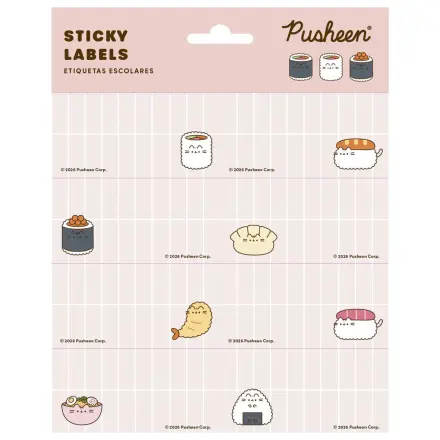 Pusheen Sushi Roll lepiace etikety produktová fotografia