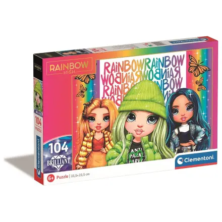 Rainbow High Butterfly 104-dielne brilantné puzzle od Clementoni produktová fotografia