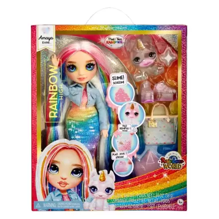 Rainbow High Rainbow World Amaya 25cm bábika termékfotója