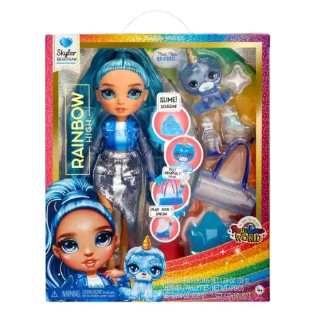 Rainbow High Rainbow World Skyler bábika 25 cm termékfotója