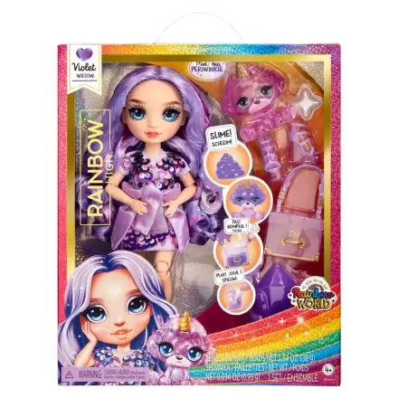 Rainbow High Rainbow World Violet bábika 25 cm termékfotója