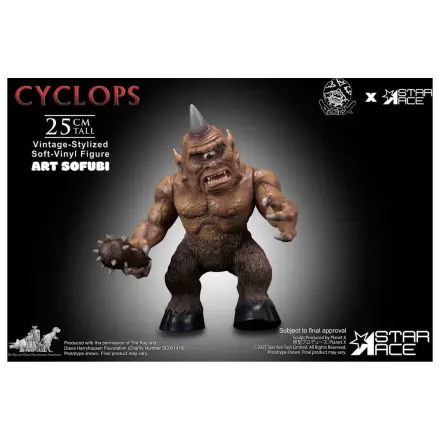 Ray Harryhausen Soft Vinyl Socha Cyclops (Vintage-Style) 25 cm produktová fotografia