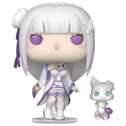Re:Zero Funko POP!&Buddy Animation Vinylová figúrka Emilia s Puck 9 cm produktová fotografia
