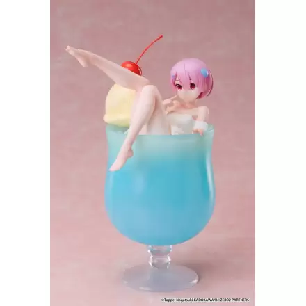 Re:Zero Starting Life in another World PVC Socha 1/7 Ram Cream Soda Ver. 21 cm produktová fotografia