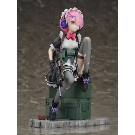 Re:Zero Starting Life in Another World PVC figúrka 1/7 Ram Military Ver. 20 cm termékfotója