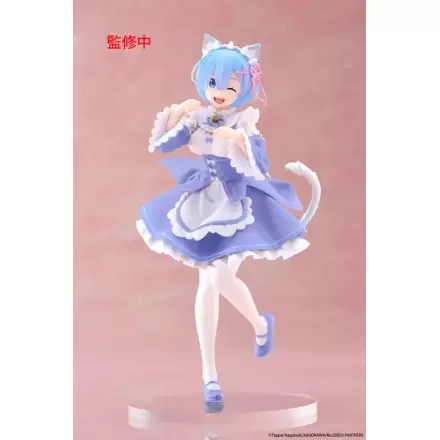 Re:Zero Starting Life in Another World Coreful PVC Socha Rem Cat Maid Ver. Renewal 18 cm produktová fotografia
