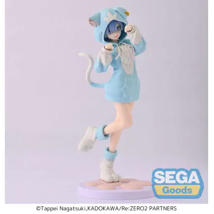 Re:Zero Starting Life in Another World Luminasta PVC Socha Rem Mofumofu Pack 21 cm produktová fotografia