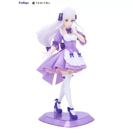 Re:ZERO Starting Life in Another World Tenitol PVC figúrka Maid Emilia 28 cm termékfotója