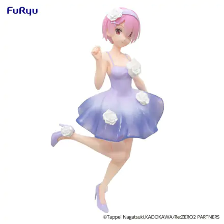 Re:Zero Trio-Try-iT Bunnies PVC Socha Ram Flower Dress 21 cm produktová fotografia