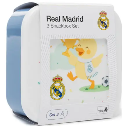 Real Madrid 3 sady obedárov produktová fotografia