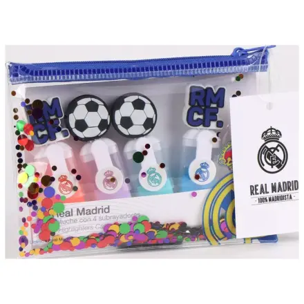 Real Madrid Ball Mini Sada zvýrazňovačov 4 ks produktová fotografia