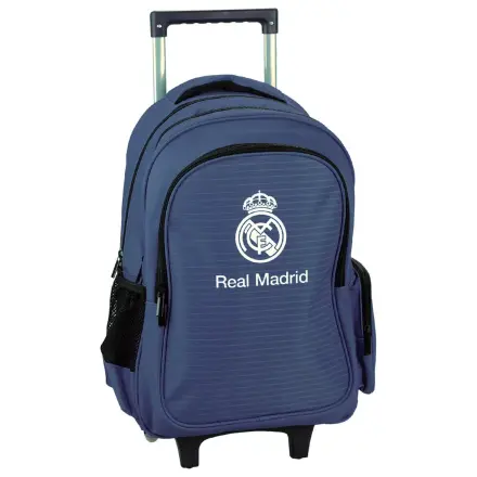 Real Madrid Modrá školská taška na kolieskach, taška 46 cm produktová fotografia